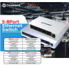 Madaling Ethernet switch para sa bahay at opisina